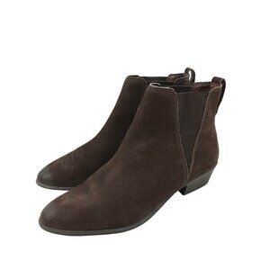 Steve Madden Womens Boots Pull On Brown Neoma Leather‎ Size 8M